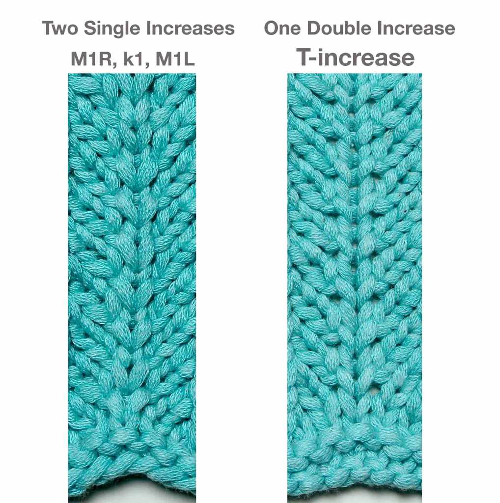 How to Knit Double Increases (8 Different Methods) – TONIA KNITS